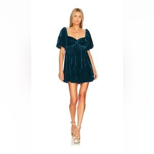 REVOLVE tularosa velvet dress!!